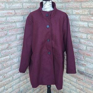 old navy plus size peacoat